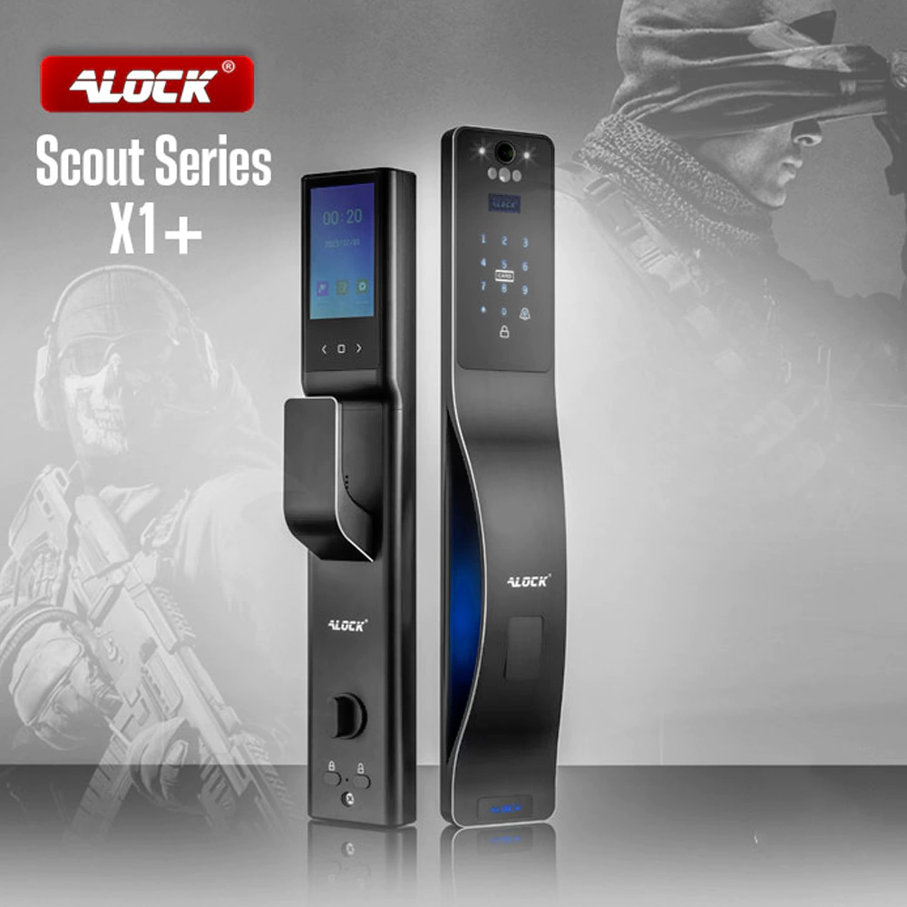 قفل اثر انگشتی و دستگیره تشخیص چهره ALOCK مدل Scout series (X1+) 6 قفل اثر انگشتی و دستگیره تشخیص چهره ALOCK مدل Scout series (X1+)