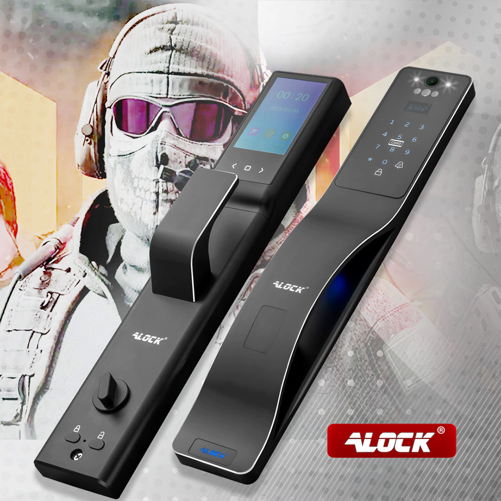 قفل اثر انگشتی و دستگیره تشخیص چهره ALOCK مدل Scout series (X1+) 7 قفل اثر انگشتی و دستگیره تشخیص چهره ALOCK مدل Scout series (X1+)