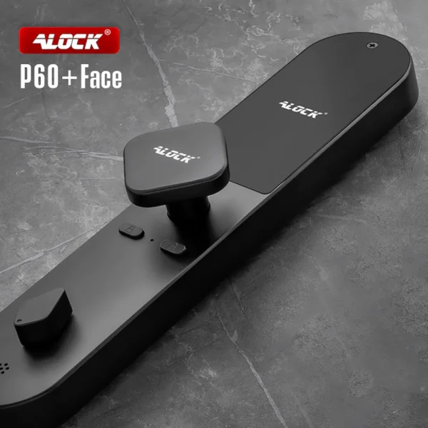 دستگیره تشخیص چهره و قفل اثر انگشتی دیجیتال ALOCK مدل P60+ Face B