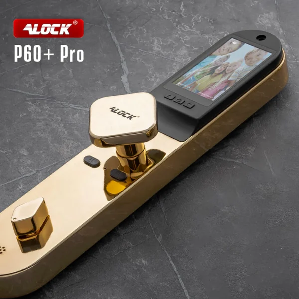 قفل اثر انگشتی دیجیتال و دستگیره تشخیص چهره ALOCK مدل P60+ Pro G 2023
