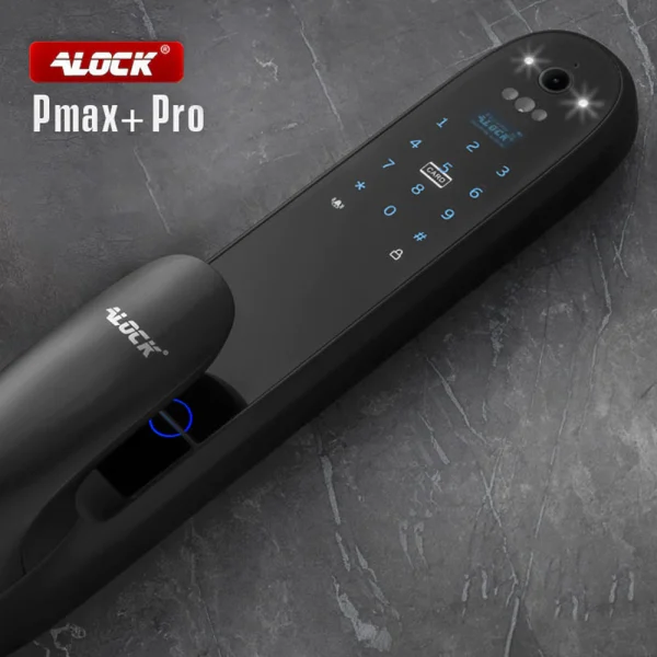 قفل اثر انگشتی دیجیتال و دستگیره تشخیص چهره ALOCK مدل Pmax Pro