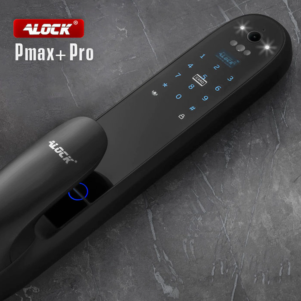 قفل اثر انگشتی دیجیتال و دستگیره تشخیص چهره ALOCK مدل Pmax Pro