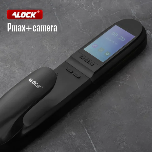 دستگیره چشمی دار و قفل اثر انگشتی دیجیتال ALOCK مدل Pmax Camera