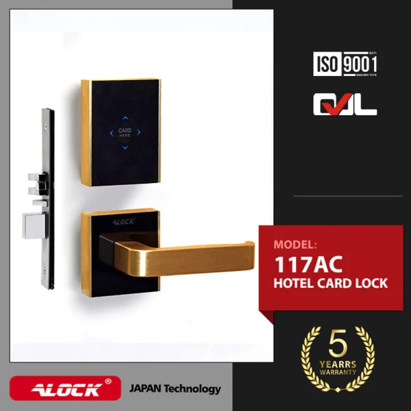 دستگیره کارتی هتلی ALOCK مدل 117AC