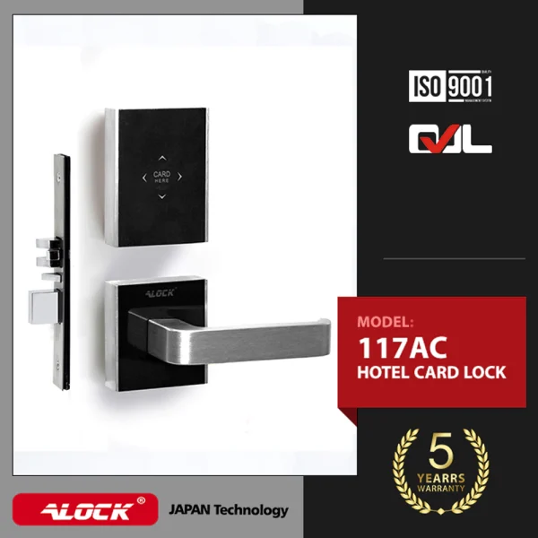 دستگیره کارتی هتلی ALOCK مدل 117AC