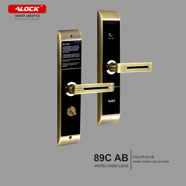 دستگیره کارتی هتلی ALOCK مدل (آفلاین) 89C AB