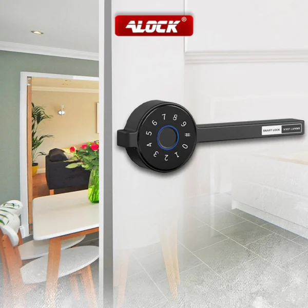 دستگیره درب اثر انگشتی Alock مدل B1