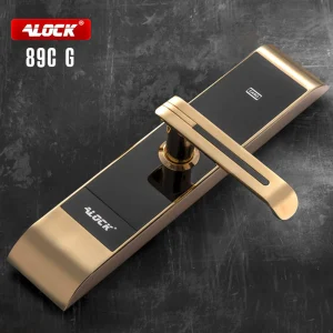 دستگیره کارتی هتلی ALOCK مدل 89C Gold (آفلاین)