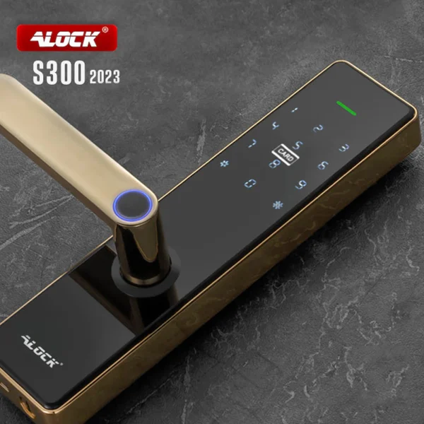 قفل اثر انگشتی دیجیتال ALOCK مدل S300 Gold