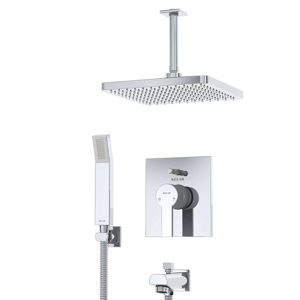 لوازم دوش توکار کلار kelar مدل فلت تیپ 4