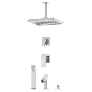 لوازم دوش توکار کلار kelar مدل فلت تیپ 5 لاکچری