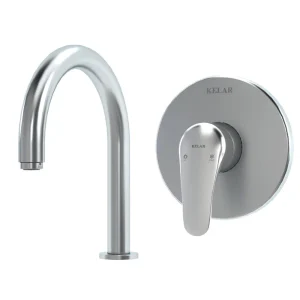 لوازم روشویی توکار کلار kelar مدل فلور تیپ 2